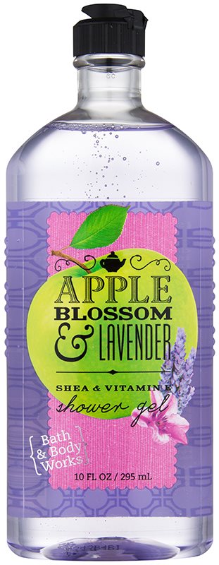 Bath & Body Works Apple Blossom & Lavender gel de ducha para mujer 295 ml