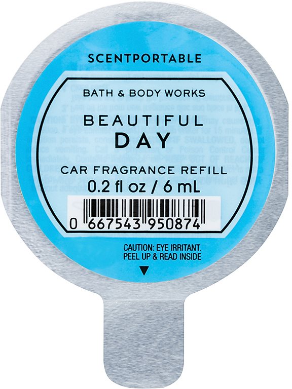 Bath & Body Works Beautiful Day aромат для авто 6 мл замінний блок