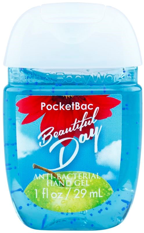 Bath & Body Works PocketBac Beautiful Day Gel antibacterial pentru maini.