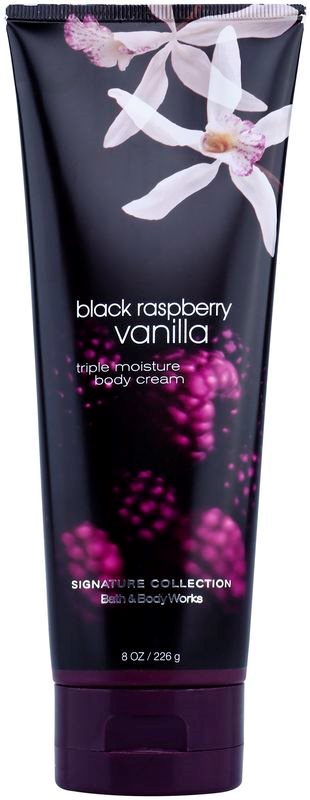 Bath & Body Works Black Raspberry Vanilla crema de corp pentru femei 226 g