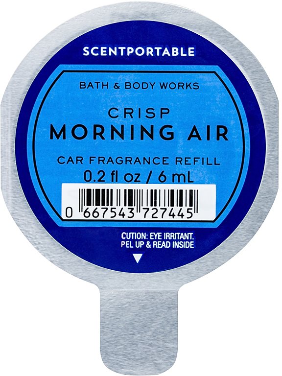 Bath & Body Works Crisp Morning Air Car Air Freshener 6 ml Refill