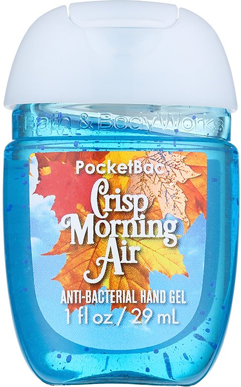 Bath & Body Works PocketBac Crisp Morning Air Gel antibacterial pentru maini.