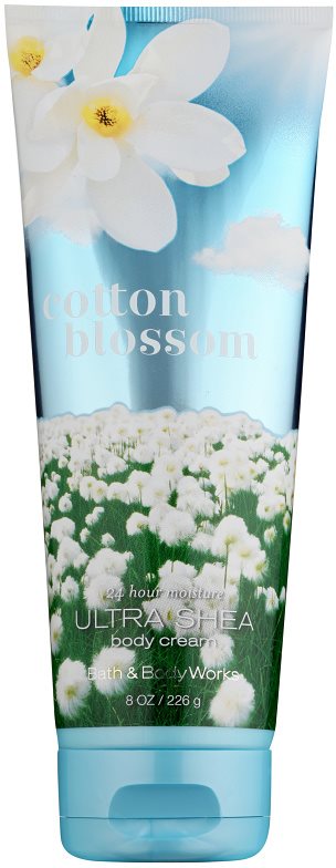 Bath & Body Works Cotton Blossom crema corporal para mujer 226 ml