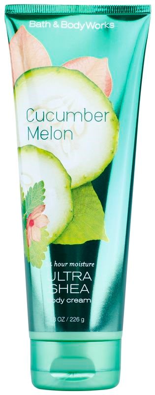 Bath & Body Works Cucumber Melon crème corps pour femme 226 g au beurre de karité