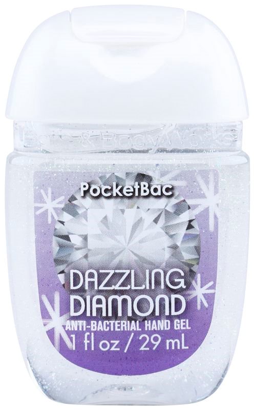 Bath & Body Works PocketBac Dazzling Diamond gél kézre csillámporral