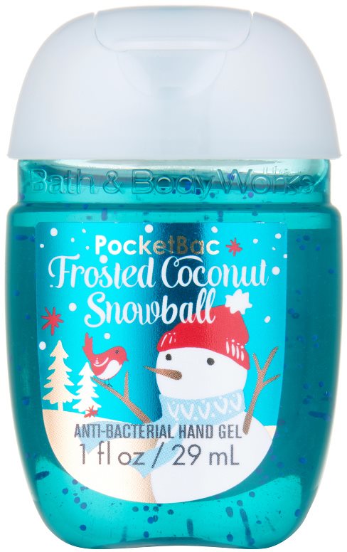 Bath & Body Works PocketBac Frosted Coconut Snowball żel do rąk