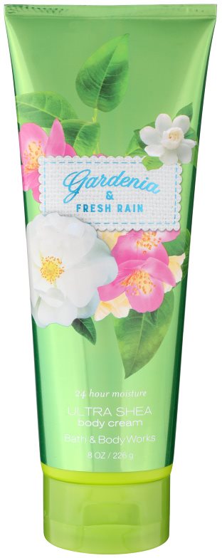 Bath & Body Works Gardenia & Fresh Rain krem do ciała dla kobiet 226 g
