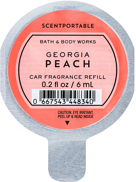 Bath & Body Works Georgia Peach Car Air Freshener 6 ml Refill