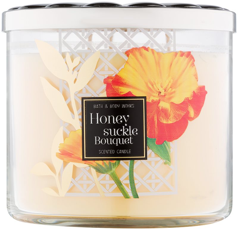 Bath & Body Works Honeysuckle Bouquet Αρωματικό κερί 411 γρ