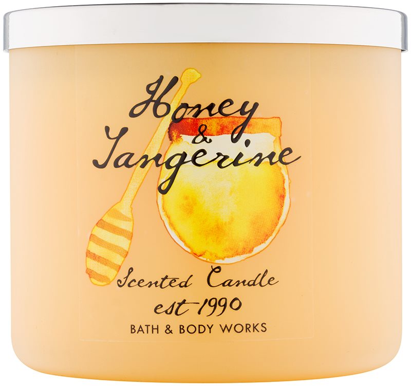 Bath & Body Works Honey & Tangerine lumanari parfumate 411 g