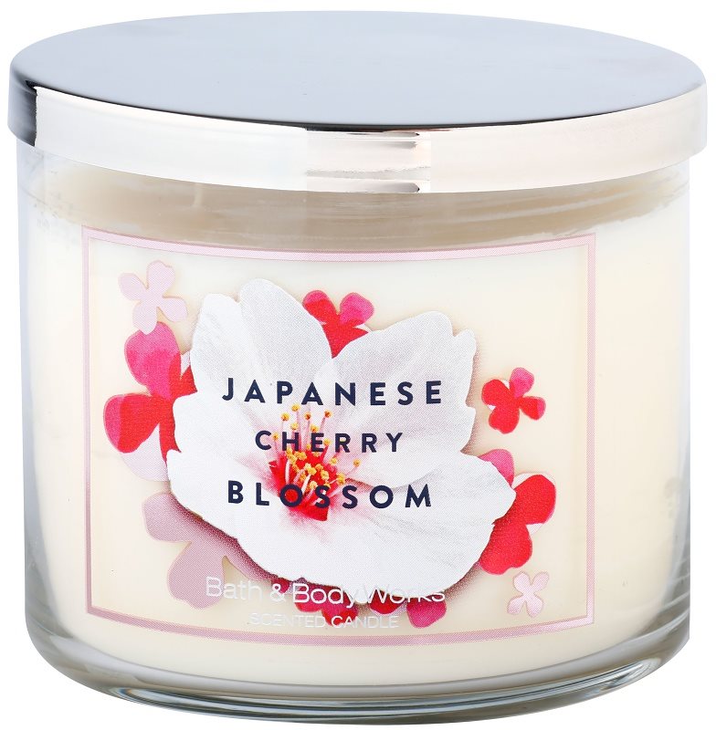 Bath & Body Works Japanese Cherry Blossom Geurkaars 411 gr