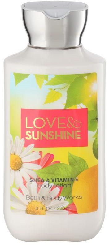 Bath & Body Works Love and Sunshine lotion corps pour femme 236 ml