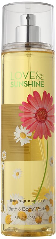Bath & Body Works Love and Sunshine telový sprej pre ženy 236 ml