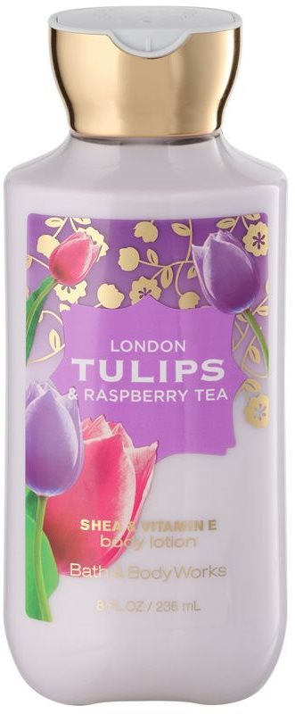 Bath & Body Works London Tulips & Raspberry Tea leche corporal para mujer 236 ml