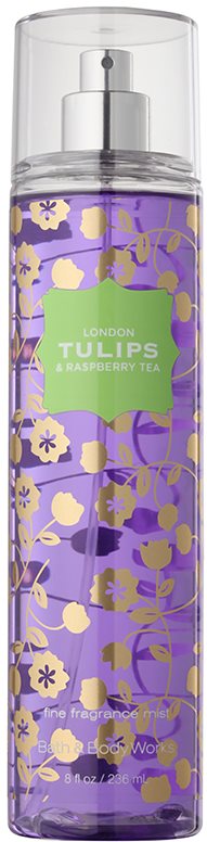Bath & Body Works London Tulips & Raspberry Tea spray do ciała dla kobiet 236 ml
