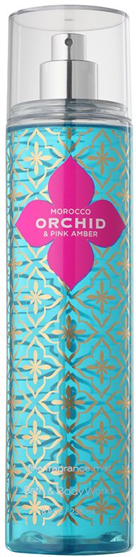 Bath & Body Works Morocco Orchid & Pink Amber telový sprej pre ženy 236 ml