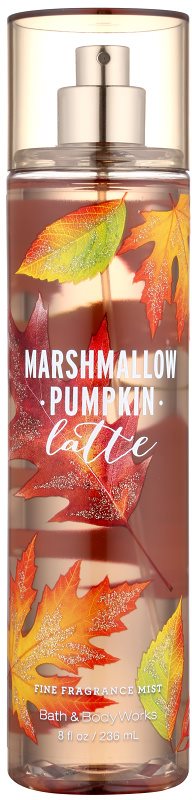 Bath & Body Works Marshmallow Pumpkin Latte telový sprej pre ženy 236 ml