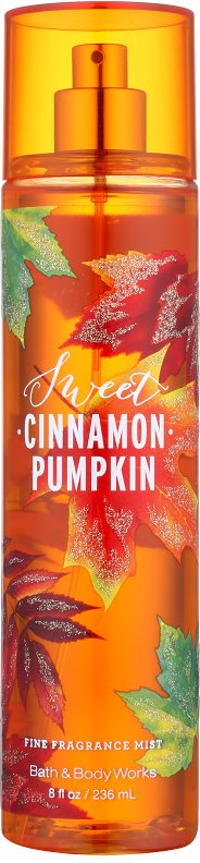 Bath & Body Works Sweet Cinnamon Pumpkin tělový sprej pro ženy 236 ml
