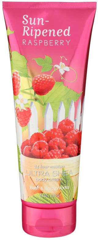Bath & Body Works Sun Ripened Raspberry crema de corp pentru femei 236 ml