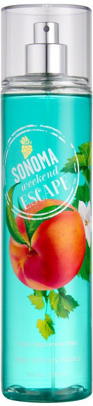 Bath & Body Works Sonama Weekend Escape spray pentru corp pentru femei 236 ml