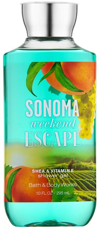 Bath & Body Works Sonama Weekend Escape żel pod prysznic dla kobiet 295 ml