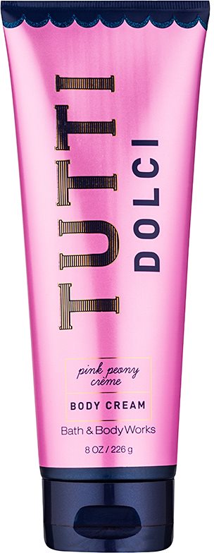 Bath & Body Works Tutti Dolci Pink Peony Créme creme corporal para mulheres 226 g