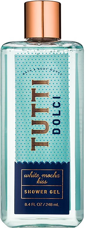 Bath & Body Works Tutti Dolci White Mocha Kiss żel pod prysznic dla kobiet 248 ml