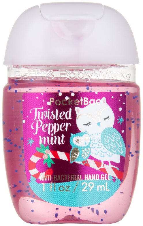Bath & Body Works PocketBac Twisted Peppermint żel do rąk