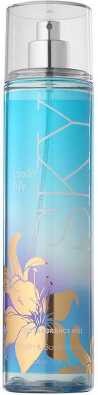 Bath & Body Works Violet Lily Sky spray corporel pour femme 236 ml