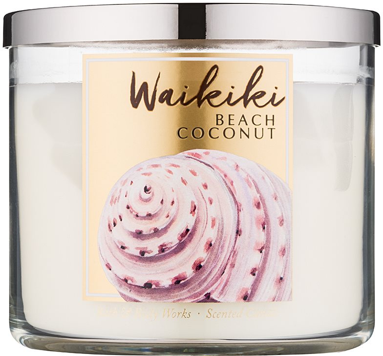 Bath & Body Works Waikiki Beach Coconut lumanari parfumate 411 g