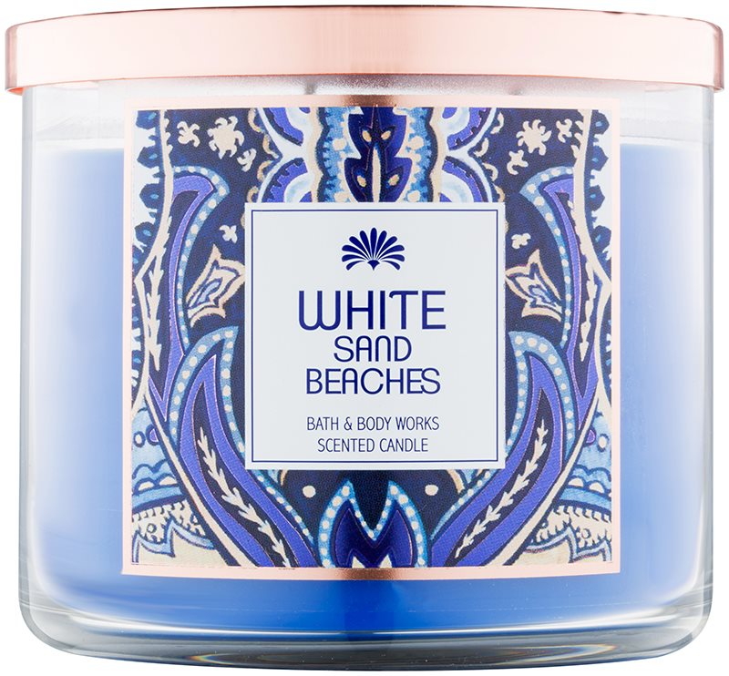 Bath & Body Works White Sand Beaches Duftkerze 411 g