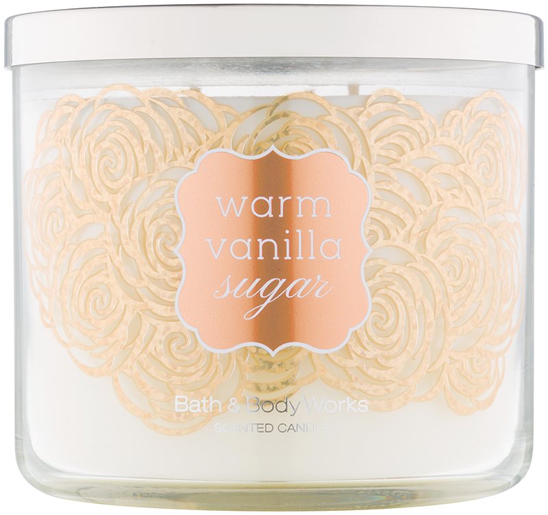 Bath & Body Works Warm Vanilla Sugar Scented Candle 411 g