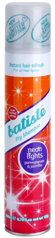Batiste Fragrance Neon Lights champô seco para todos os tipos de cabelos