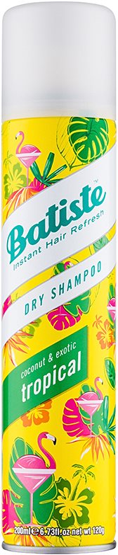 Batiste Fragrance Tropical сух шампоан за обем и блясък