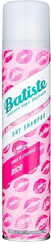 Batiste Nice Trockenshampoo für die Aufnahme von überschüssigen Talg für ein frische Frisur