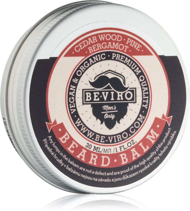 Be-Viro Men’s Only Cedar Wood, Pine, Bergamot balsamo per barba