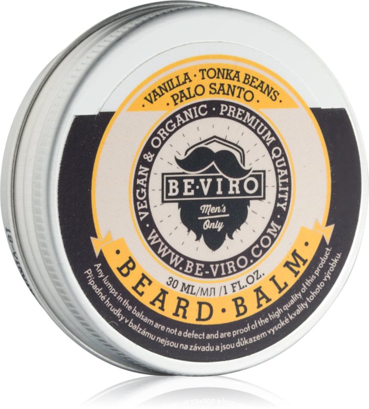 Be-Viro Men’s Only Vanilla, Palo Santo, Tonka Boby Bart-Balsam