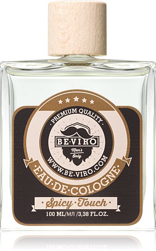 Be-Viro Men’s Only Spicy Touch Eau de Cologne for Men