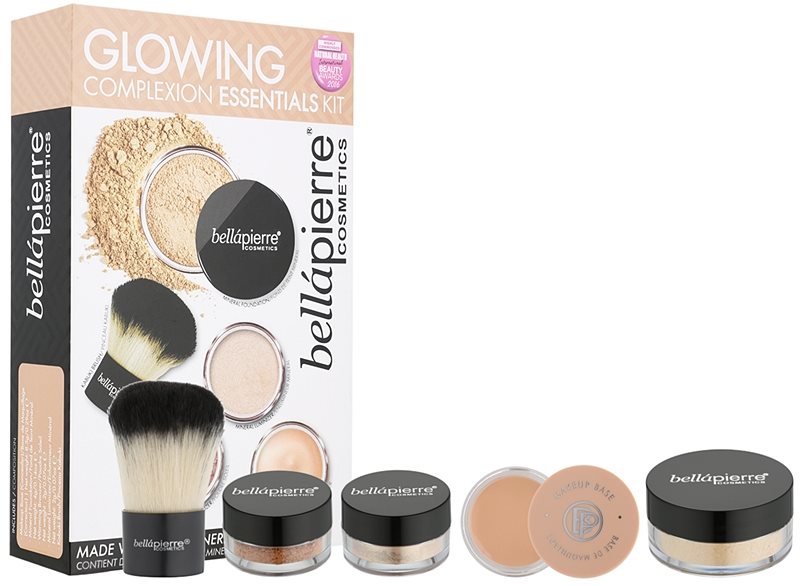 BelláPierre Glowing Complexion Essentials Kit косметичний набір I.