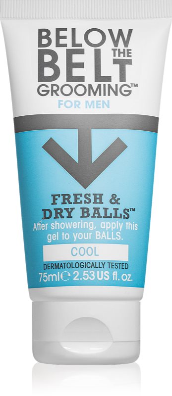Below the Belt Grooming Cool gel na intímne partie pre mužov