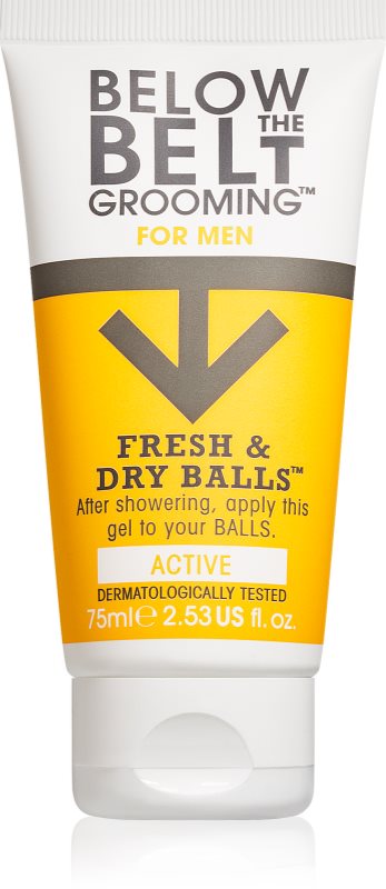 Below the Belt Grooming Active gel na intímne partie pre mužov