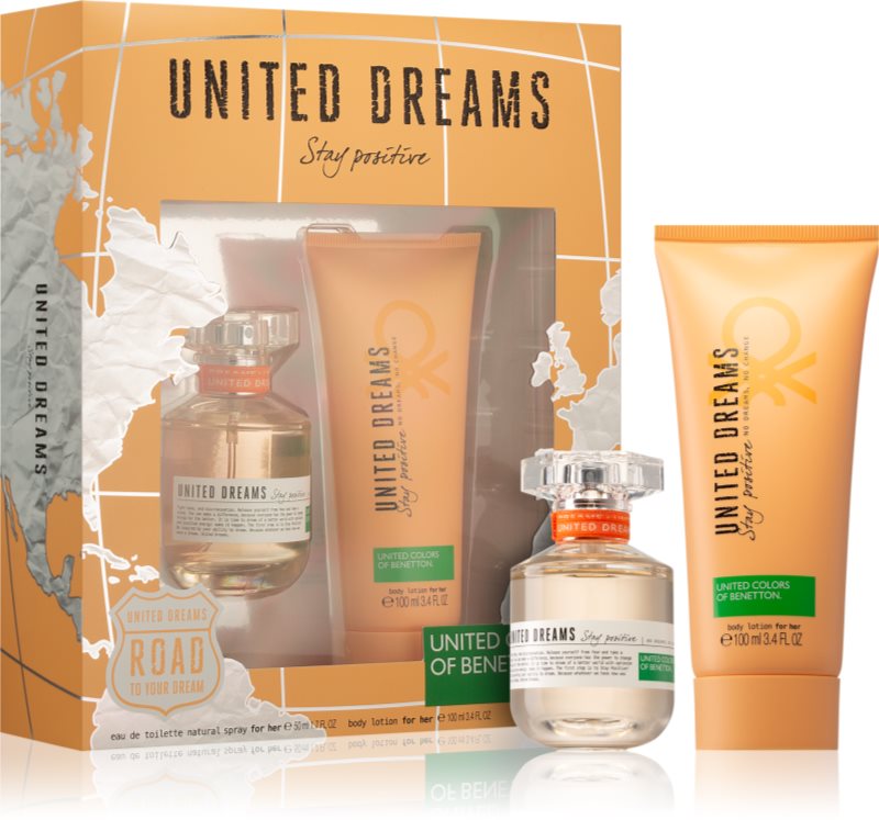 Benetton United Dream Stay Positive darilni set III.