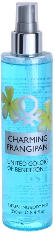 Benetton Charming Frangipani Bodyspray voor Vrouwen 250 ml