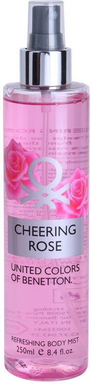 Benetton Cheering Rose spray corpo per donna 250 ml