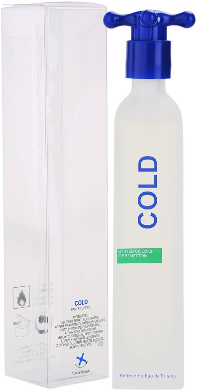 Benetton Cold Eau de Toilette para homens 100 ml