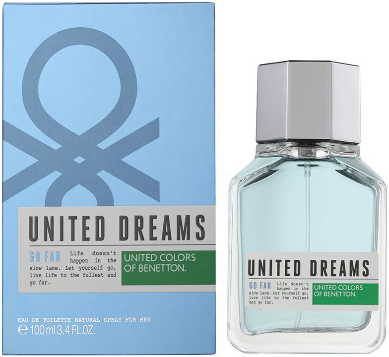 Benetton United Dreams Men Go Far Eau de Toilette für Herren 100 ml