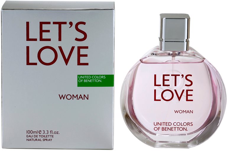 Benetton Let's Love eau de toilette para mujer 100 ml