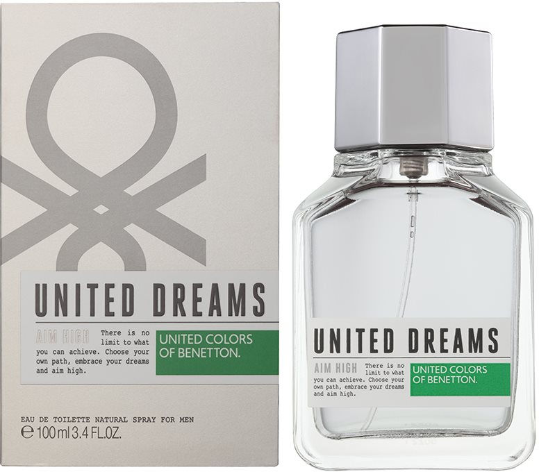 Benetton United Dream Aim High eau de toilette pour homme 100 ml