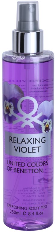 Benetton Relaxing Violet Bodyspray Damen 250 ml