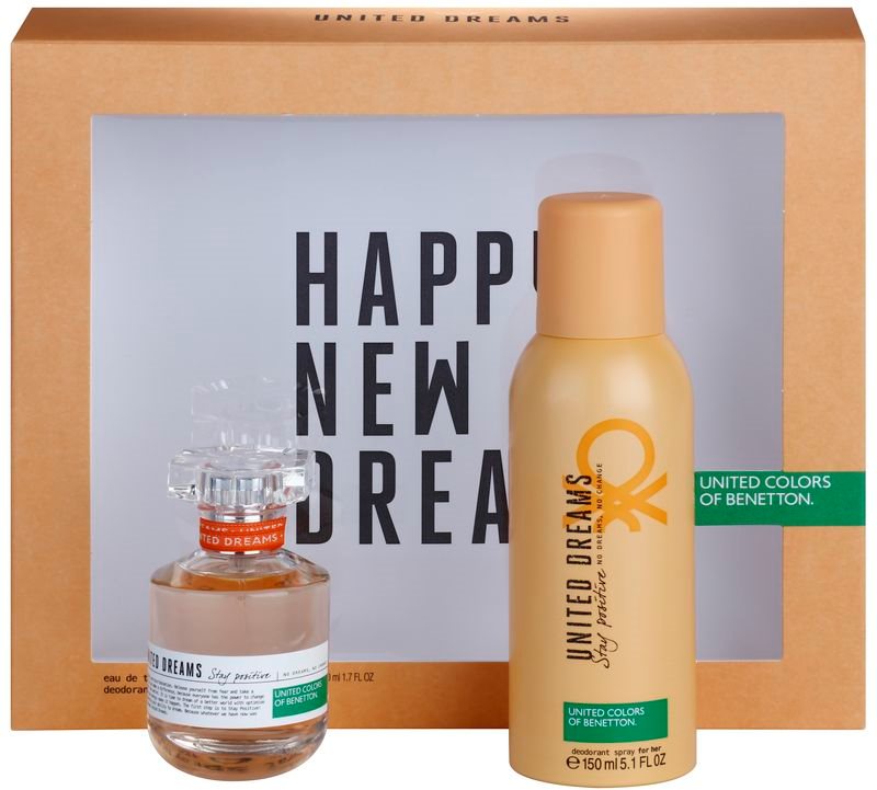 Benetton United Dream Stay Positive confezione regalo I.